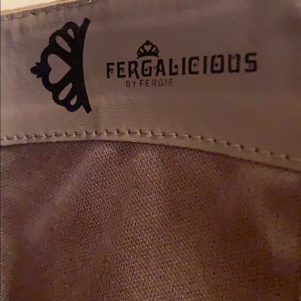 Fergalicious Tan Riding Boots with Braiding - Picture 8 of 13